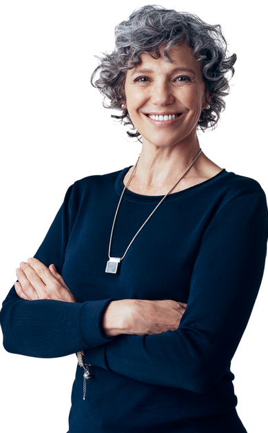 Smiling woman